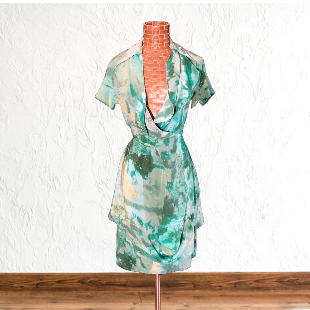 Vintage DIESEL 100% Silk Shift Dress